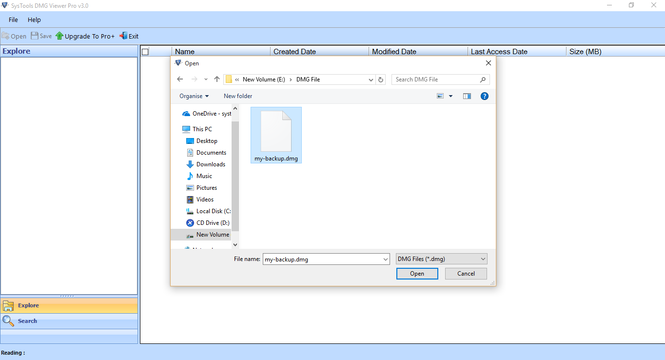How to save a dmg file